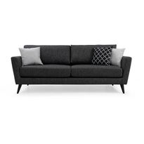 Sohva Linento Furniture Mayorka, 3-istuttava, harmaa