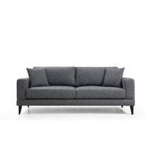 Sohva Linento Furniture Nordic, 3-istuttava, harmaa