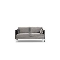 Sohva Linento Furniture Sino, 2-istuttava, harmaa