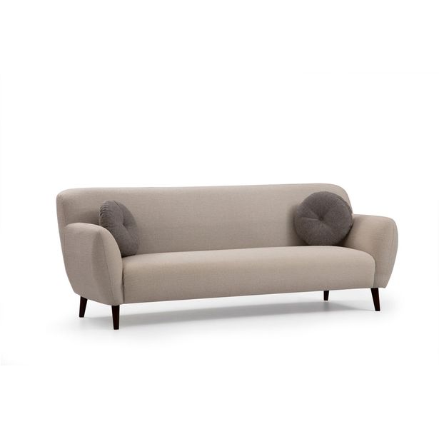 Sohva Linento Furniture Enna, 3-istuttava, beige