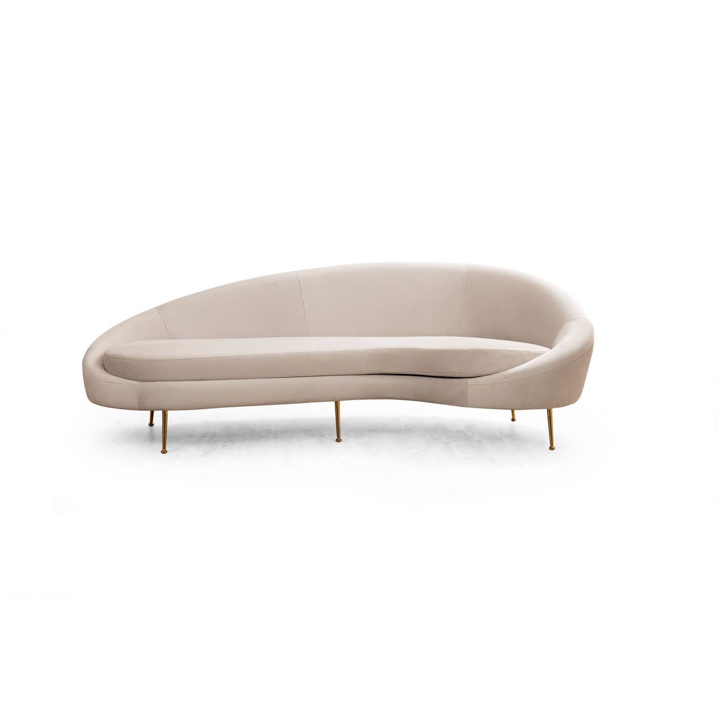 Sohva Linento Furniture Eses, 3-istuttava, oikea, beige