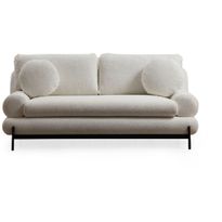 Sohva Linento Furniture Livorno 2-istuttava valkoinen