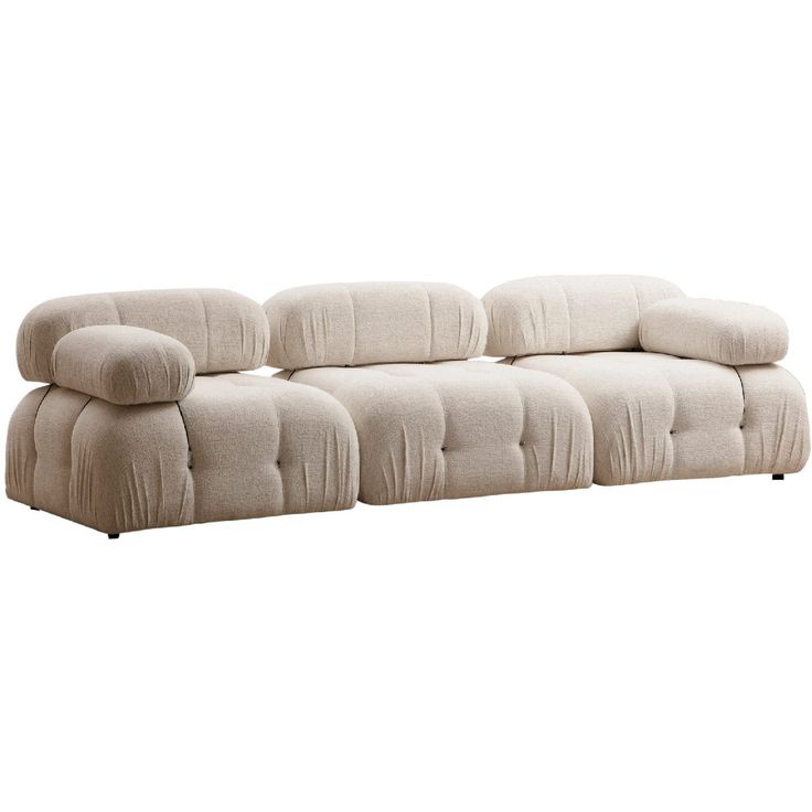 Moduulisohva Linento Furniture Bubble 3-istuttava kerma