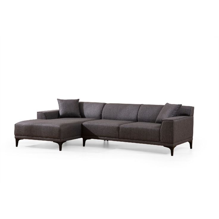 Divaanisohva Linento Furniture Petra vasen antrasiitti