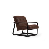 Nojatuoli Linento Furniture Darius, ruskea