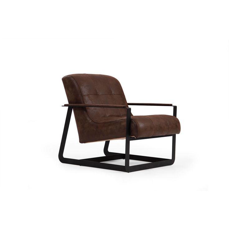 Nojatuoli Linento Furniture Darius, ruskea