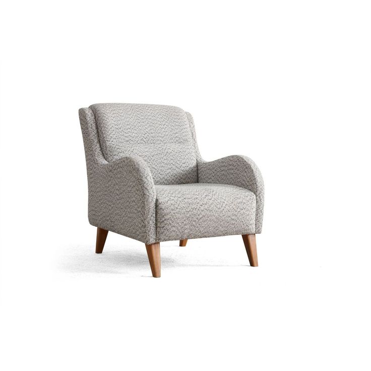 Nojatuoli Linento Furniture Nice Bergere-Cream, Blue, kerma/sininen