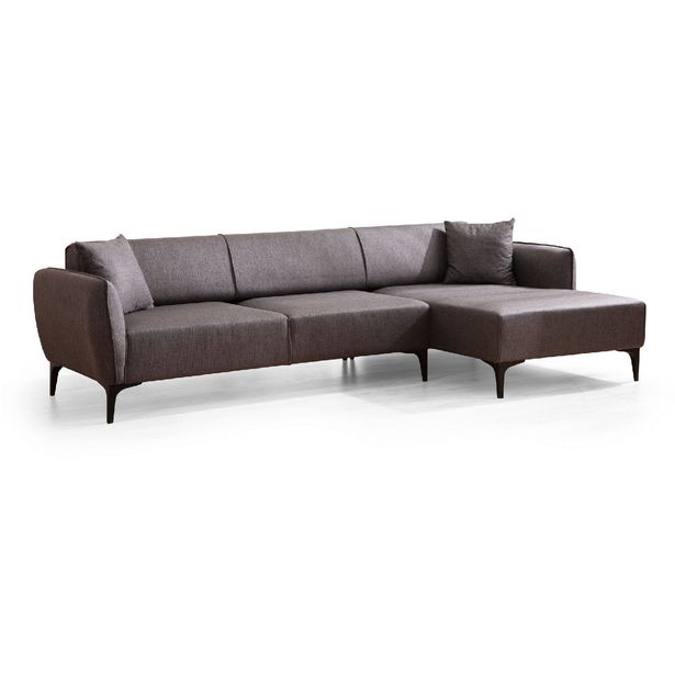 Divaanisohva Linento Furniture Belissimo oikea tummanharmaa