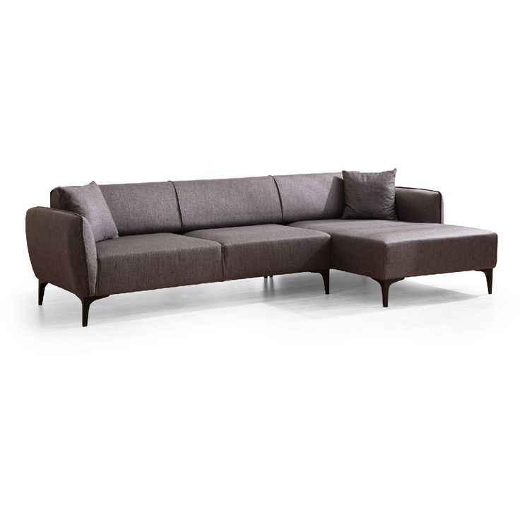 Divaanisohva Linento Furniture Belissimo oikea tummanharmaa