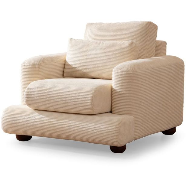 Nojatuoli Linento Furniture River, beige