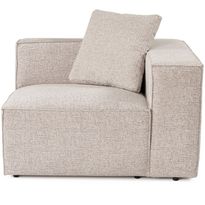 Oikea kulmamoduuli Linento Furniture Lora-moduulisohvaan, mokka