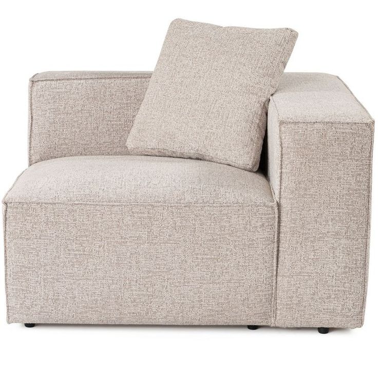 Oikea kulmamoduuli Linento Furniture Lora-moduulisohvaan, mokka