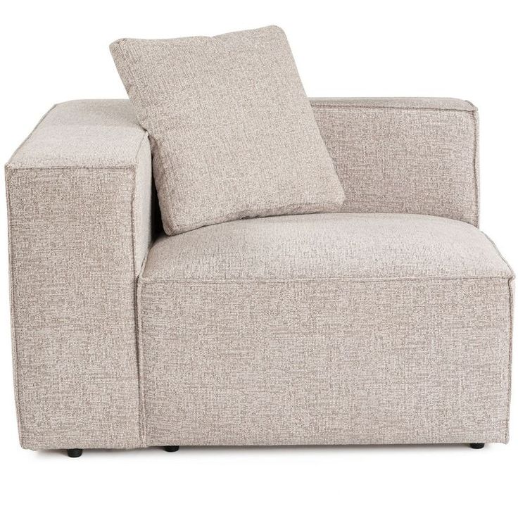 Vasen kulmamoduuli Linento Furniture Lora-moduulisohvaan, mokka