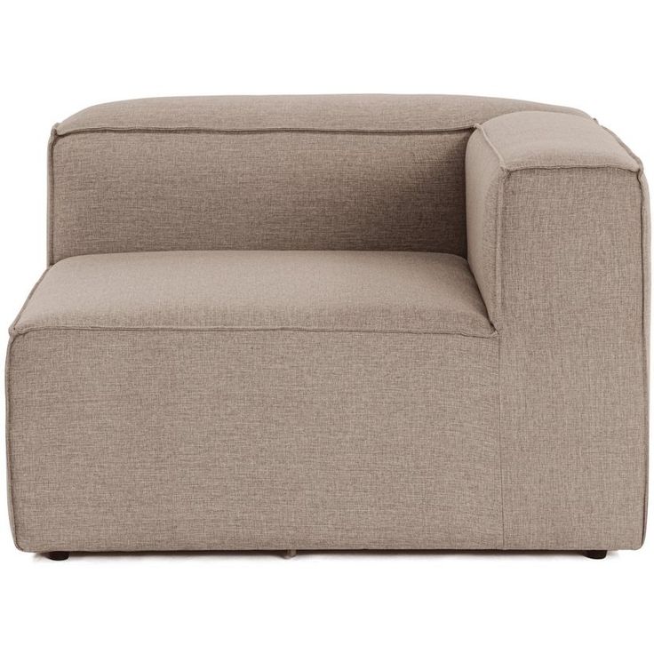 Oikea kulmamoduuli Linento Furniture Fora-moduulisohvaan, ruskea