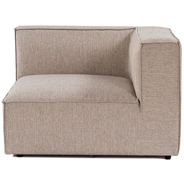 Oikea kulmamoduuli Linento Furniture Sora-moduulisohvaan, beige