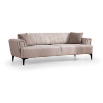 Vuodesohva Linento Furniture Hamlet, 3-istuttava, beige