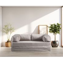 Vuodesohva Linento Furniture Via Con, polyesteriverhoiltu, 2-istuttava