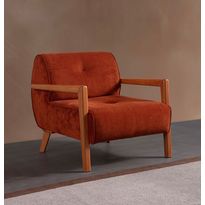 Nojatuoli Linento Furniture Drop Berger, valkoinen
