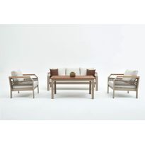 Oleskeluryhmä Linento Garden Morento, 5-istuttava, beige