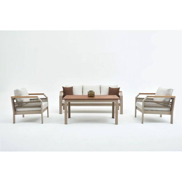 Oleskeluryhmä Linento Garden Morento, 5-istuttava, beige