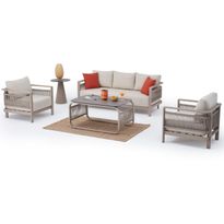 Oleskeluryhmä Linento Garden Venedik, 5-istuttava, beige