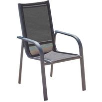 Ruokapöydän tuoli Linento Garden Lena, alumiini, antrasiitti