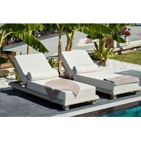 Aurinkotuoli Linento Garden Pera, beige