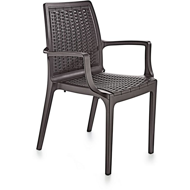 Tuoli Linento Garden Rattan, antrasiitti