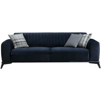 Vuodesohva Linento Furniture Lisa, 3-istuttava, sininen
