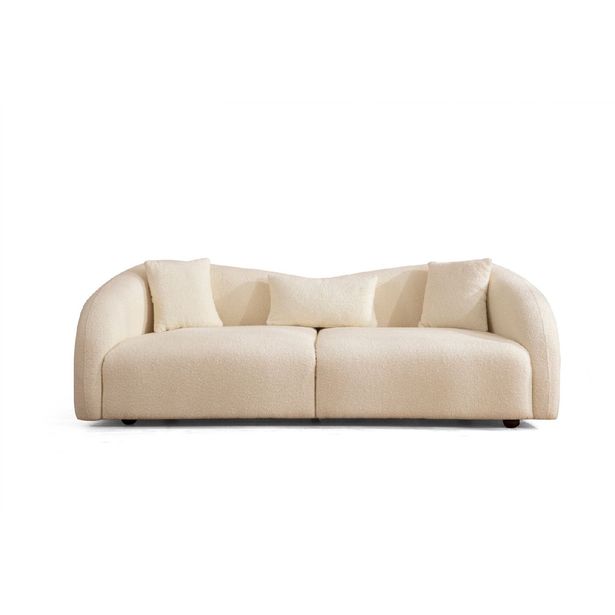 Sohva Linento Furniture Venedik 3-istuttava kerma