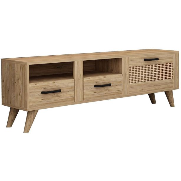 TV-taso Linento Furniture Monza, ruskea