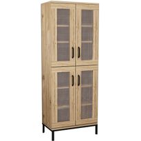 Kaappi Linento Furniture Netto V1, ruskea
