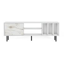 TV-taso Linento Furniture Pietra valkoinen