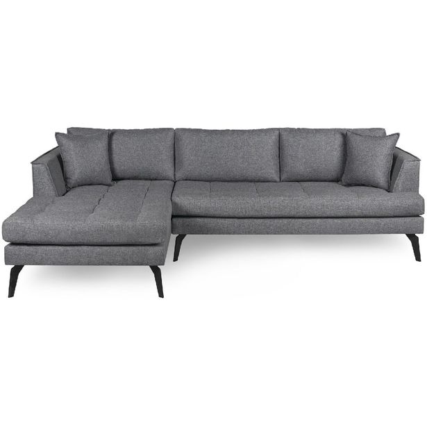 Divaanisohva Linento Furniture Bobo vasen harmaa