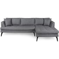 Divaanisohva Linento Furniture Bobo oikea harmaa