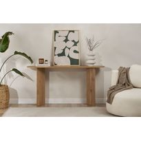 Sivupöytä Linento Furniture Sira, 150cm, ruskea, Verkkokaupan poistotuote