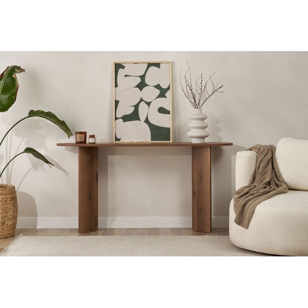 Sivupöytä Linento Furniture Sira, 150cm, pähkinänruskea