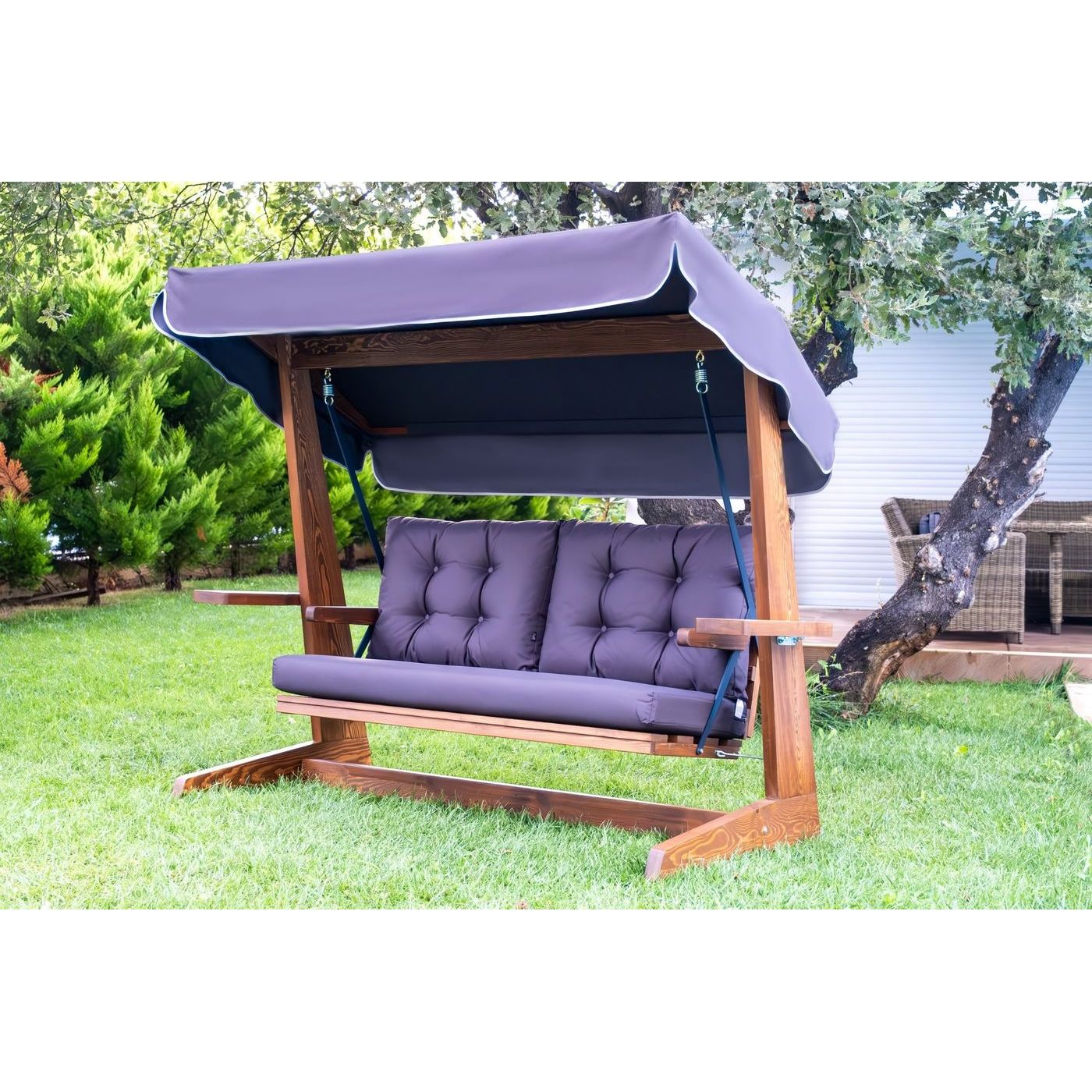 Pihakeinu Linento Garden Viva 2200, 3-istuttava, antrasiitti