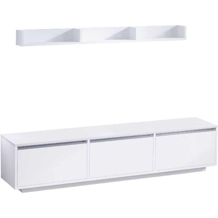TV-kaluste Linento Furniture Prag valkoinen