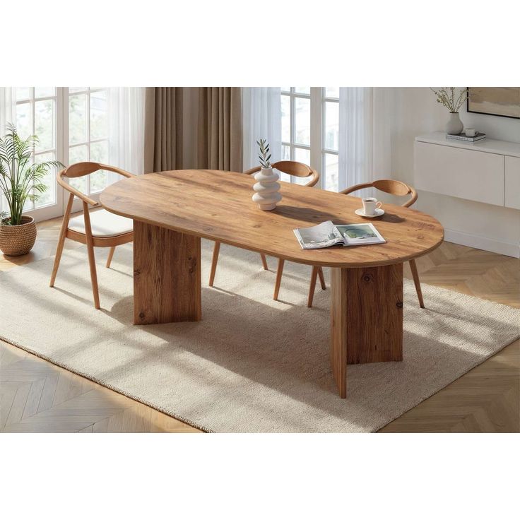 Ruokapöytä Linento Furniture Sabella, 200x90cm