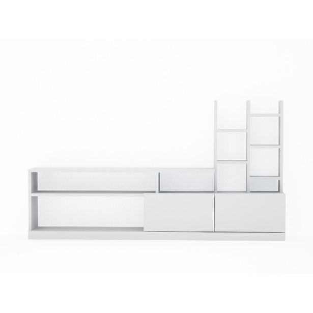 TV-kaluste Linento Furniture Dolunay valkoinen