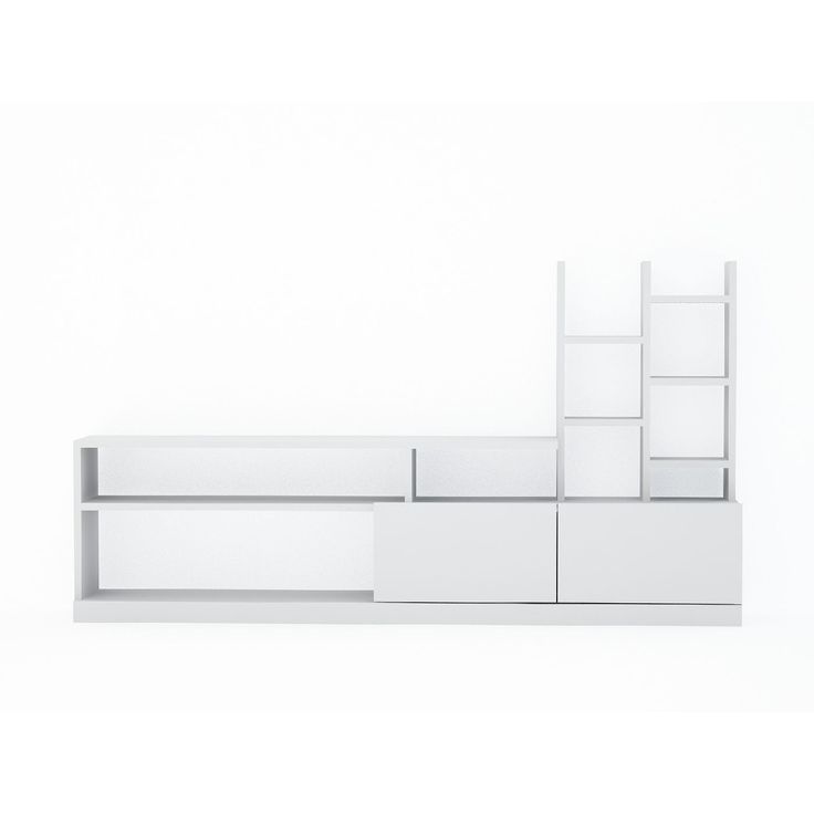 TV-kaluste Linento Furniture Dolunay valkoinen