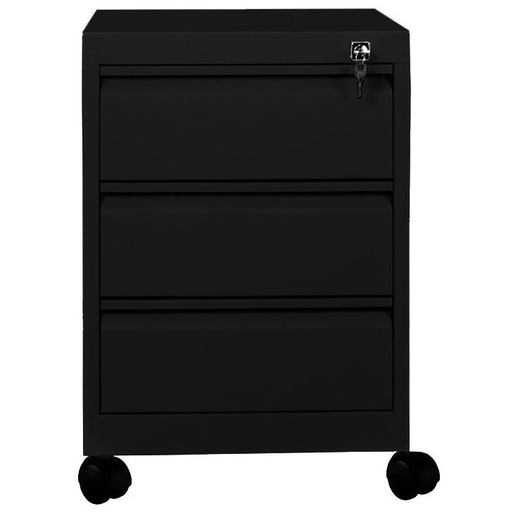 Säilytyskaappi Linento Furniture Js1019Si, 40x50cm, musta