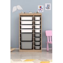 Lastenhuoneen laatikosto Linento Furniture Montana XS, 69x112.2cm, eri värejä