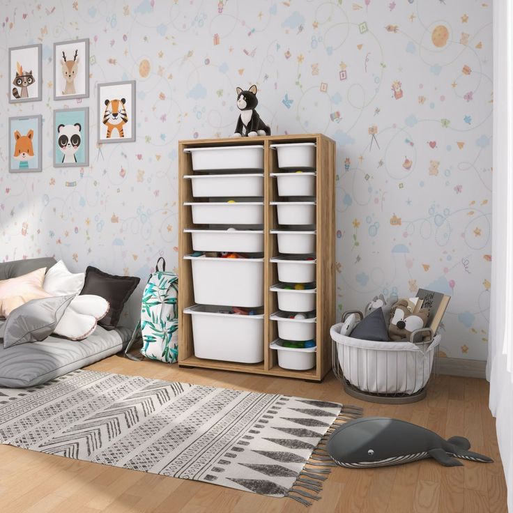 Lastenhuoneen laatikosto Linento Furniture Rine, 69.5x109cm
