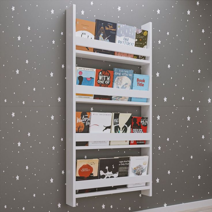 Kirjahylly Linento Furniture Artemis 4, valkoinen