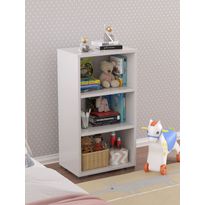 Kirjahylly lastenhuoneeseen Linento Furniture Key, 45.5x84cm, valkoinen