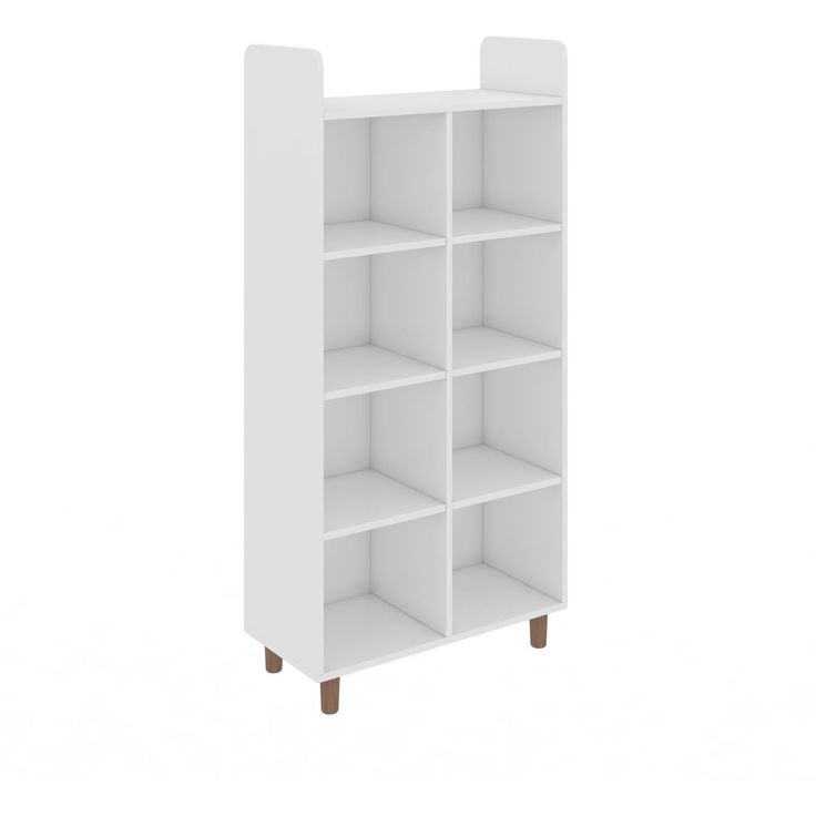 Kirjahylly Linento Furniture Saka 4, 77.4x160cm, valkoinen