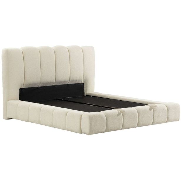 Sängynrunko + sängynpääty Linento Furniture Alin, valkoinen