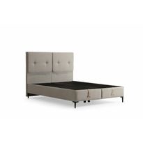 Säilytyssänky + sängynpääty Linento Furniture Bade, ilman patjaa, beige
